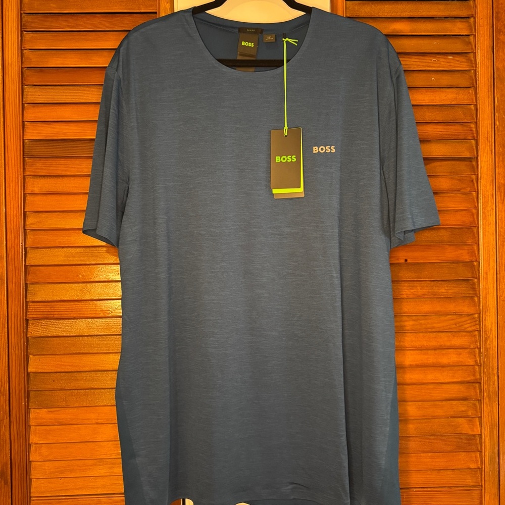 Boss Blue Short Sleeve Tee